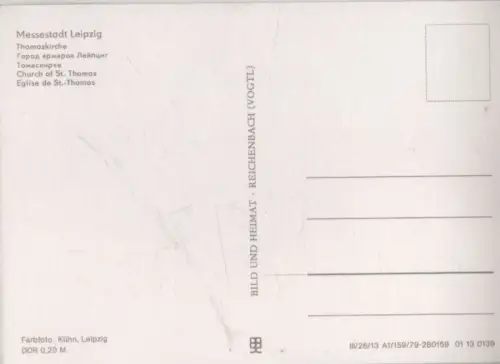 Leipzig - Thomaskirche