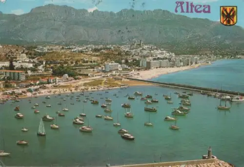 Spanien - Spanien - Altea - Vista aera desde el puerto - ca. 1975