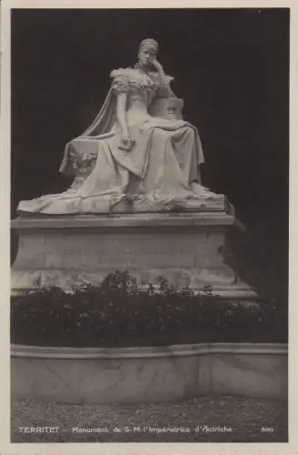 Schweiz - Schweiz - Territet - Monument - ca. 1950