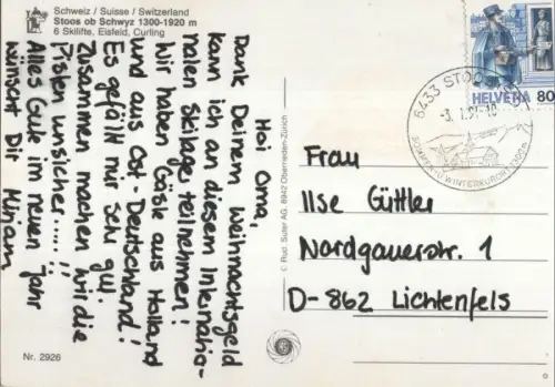 Schweiz - Stoos (OT von Morschach) - Schweiz - Ansicht