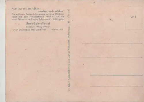 Fehmarn - Übersichtskarte