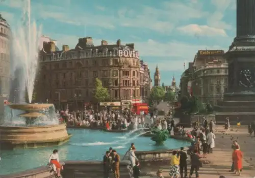 Großbritannien - Großbritannien - Trafalgar Square, London - ca. 1970