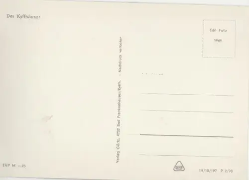 Kyffhäuser - 4 Bilder