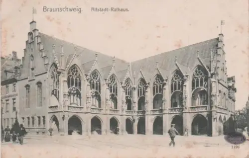 Braunschweig - Altstadt Rathaus - ca. 1925