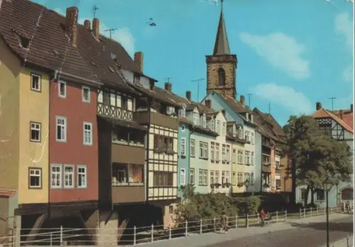 Erfurt - Krämerbrücke - 1982
