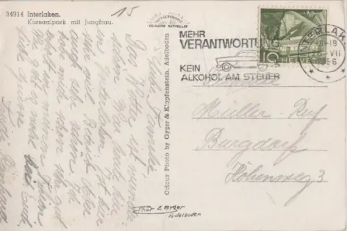 Schweiz - Interlaken - Schweiz - Kursaalpark