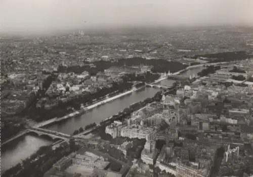 Frankreich - Frankreich - Paris - Seine et la butte Montmartre - ca. 1945