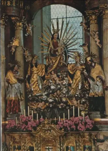 Österreich - Österreich - Bad Gastein - Pfarrkirche, Got. Madonna - ca. 1980