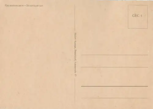 Gelsenkirchen - Stadtgarten
