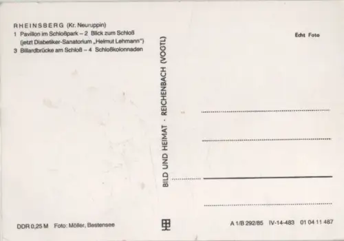 Rheinsberg - 4 Bilder