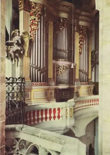 Freiberg - Dom, Silbermannorgel