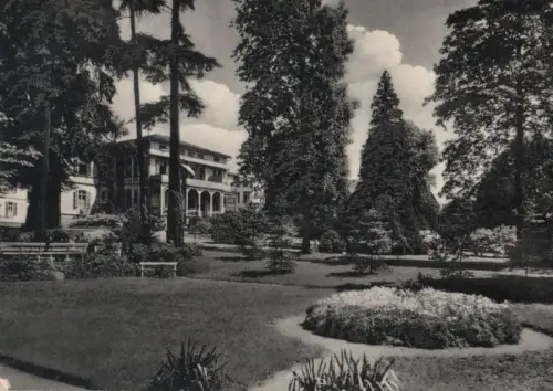 Bad Soden - Kurpark mit Paulinenschlößchen - 1959