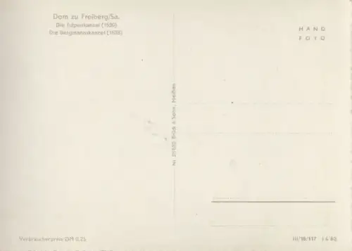 Freiberg - Dom, Tulpenkanzel