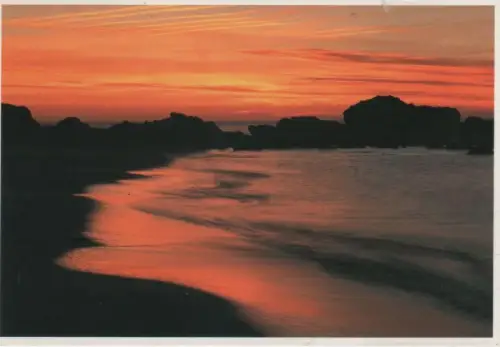 Sonnenspiel am Meer