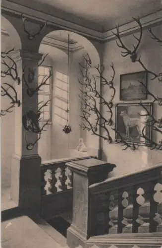 Müglitztal-Weesenstein - Aufgang im Schloß - ca. 1940