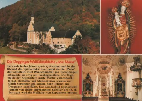 Deggingen - Kapuziner-Kloster Ave Maria - ca. 1980