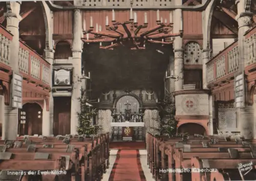 Goslar Hahnenklee - Ev. Kirche, innen - ca. 1980