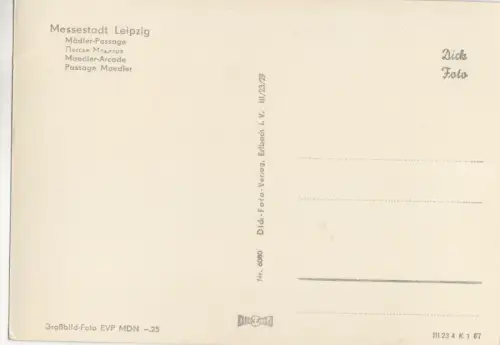 Leipzig - Mädler-Passage