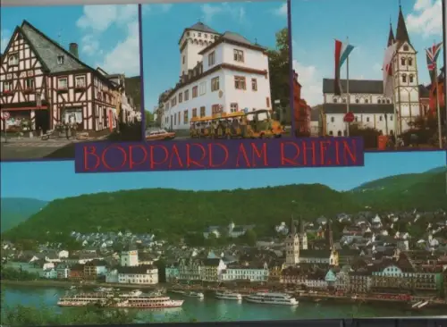 Boppard - mit 4 Bildern - ca. 1985