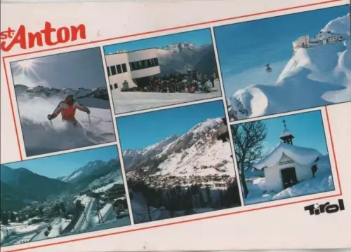 Österreich - Österreich - St. Anton - mit 5 Bildern - ca. 1985