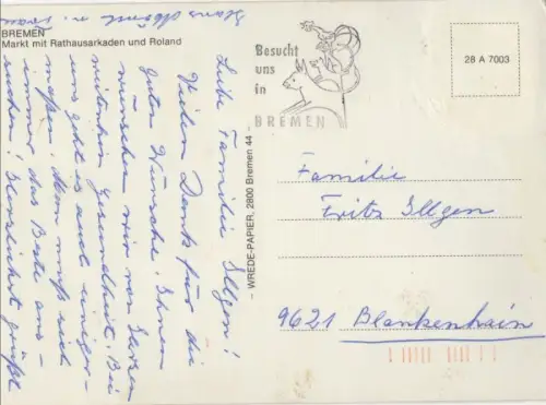 Ense-Bremen - Markt mit Rathausarkaden