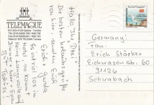 Tunesien - Djerba - Tunesien - Telemaque