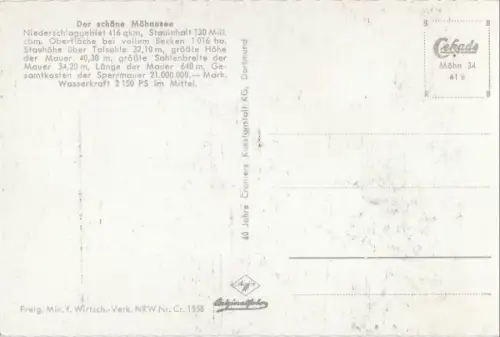 Möhnesee - Sperrmauer