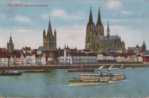 Köln - Gesamtansicht - ca. 1920