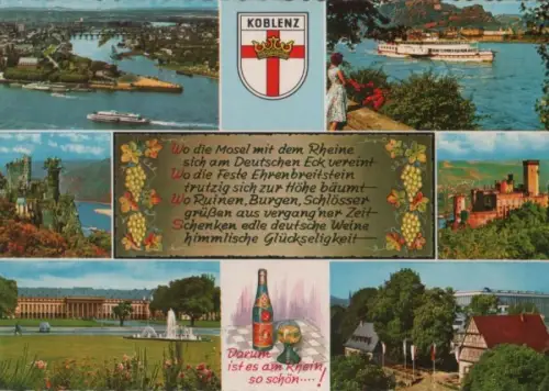 Koblenz - mit 6 Bildern - ca. 1975