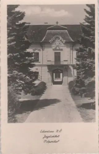 Österreich - Österreich - Eckartsau - Jagdschloß, Ostportal - ca. 1950