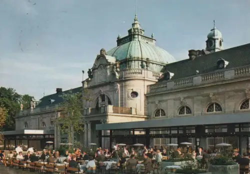 Bad Oeynhausen - Kurhaus mit Cafe-Terrasse - 1968