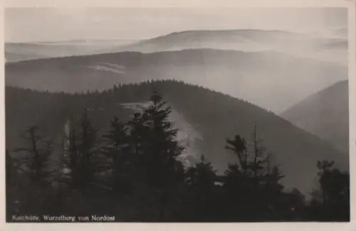 Katzhütte - Blick zum Wurzelberg - 1965