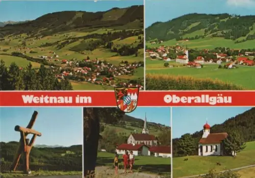Weitnau - 5 Teilbilder - ca. 1980