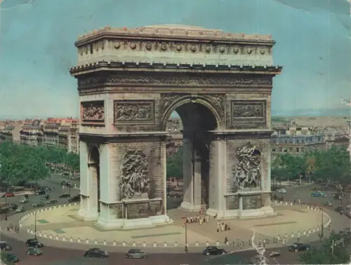 Frankreich - Paris - Frankreich - Arc de Triomphe