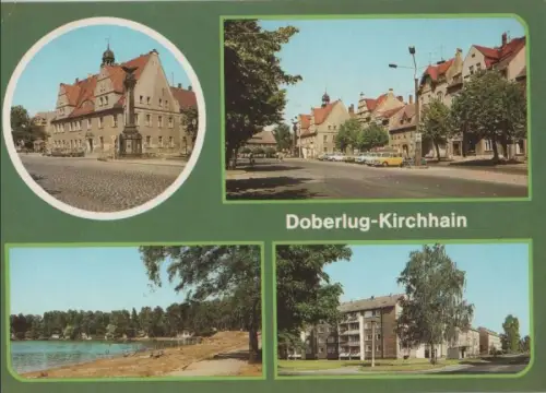 Doberlug-Kirchhain - u.a. am Markt - 1990
