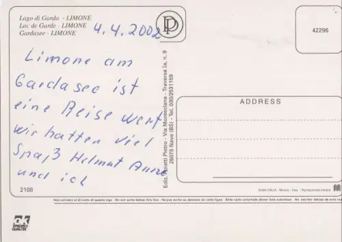 Italien - Limone - Italien - Ansicht