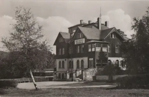 Altenberg-Bärenfels - HO-Gaststätte Felsenburg - 1960