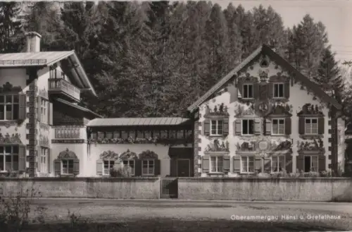 Oberammergau - Hänsel und Gretelhaus - 1960