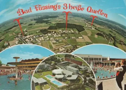 Bad Füssing - 3 heiße Quellen - ca. 1975