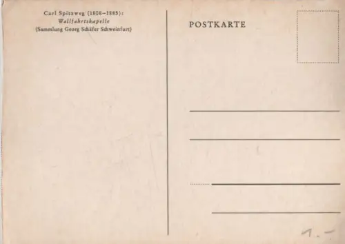 Carl Spitzweg Wallfahrtskapelle