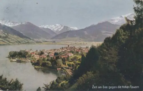Österreich - Österreich - Zell am See gegen Hohe Tauern - ca. 1935