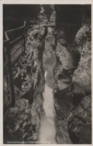 Britachklamm bei Oberstdorf - ca. 1955