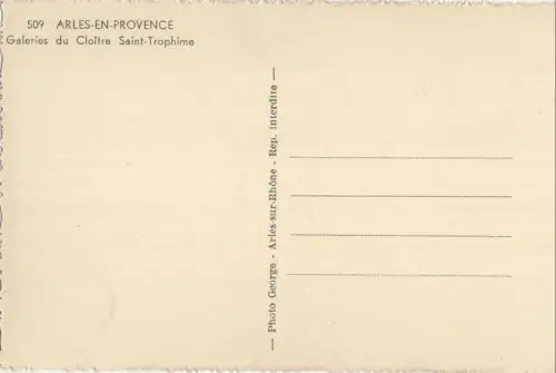 Frankreich - Arles - Frankreich - Galeries