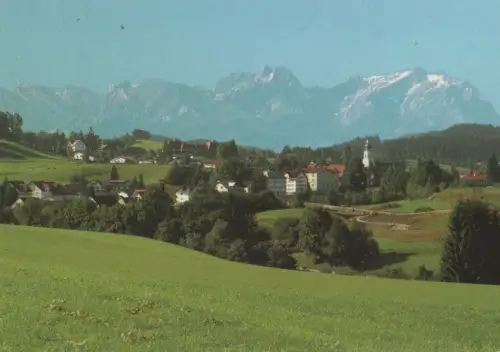 Scheidegg, Allgäu - mit Altmann und Säntis - 1993