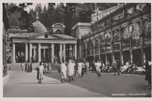 Marienbad - Kreuzbrunnen - ca. 1940