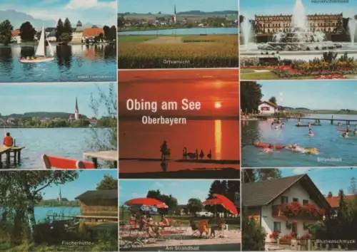 Obing - u.a. Fischerhütte - ca. 1985