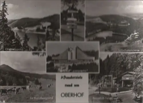 Oberhof - Wanderziele, u.a. Sessellift - 1979