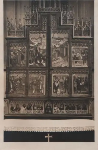 Rothenburg - Jakobskirche, Hochaltar - ca. 1950