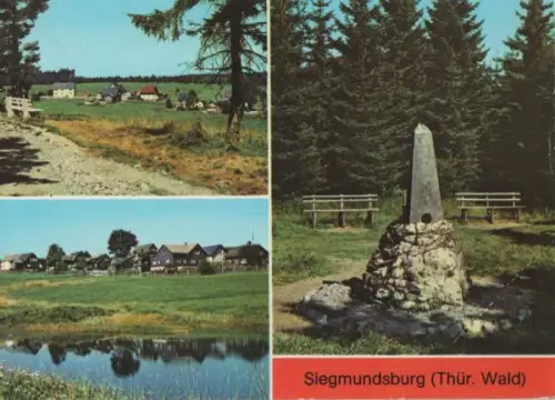 Siegmundsburg - u.a. Teilansicht - 1977