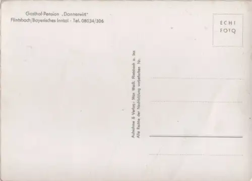 Flintsbach - Gasthof Dannerwirt
